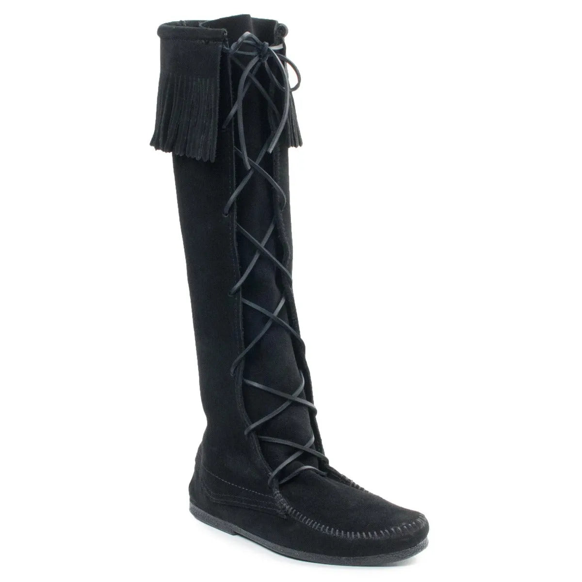 Minnetonka | Men's Front Lace Knee High Mocc Boot