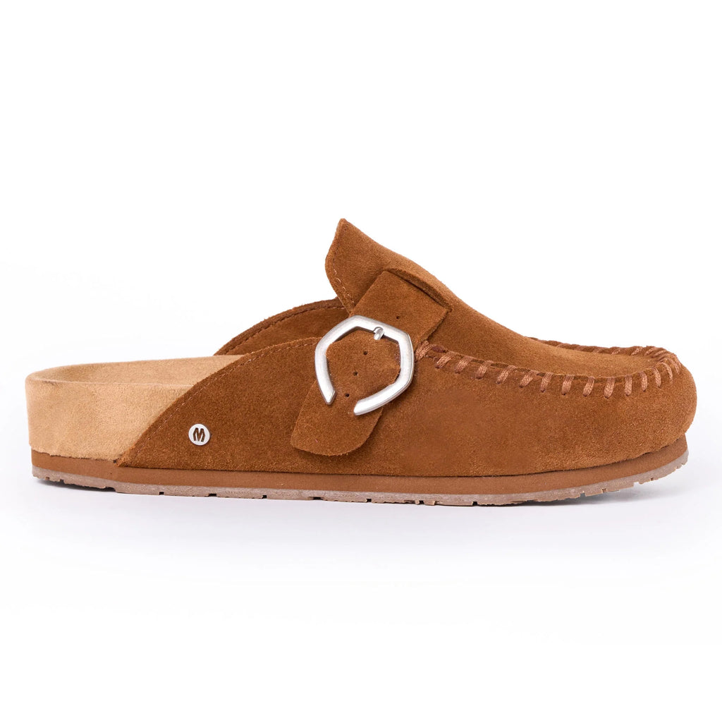 Minnetonka Buckle Clog - Women's Slippers - Multiple Colors!