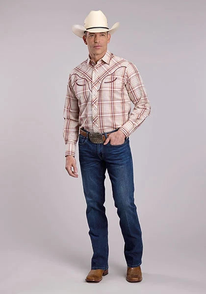 Roper | Fancy Applique (Red) - Men's Western Shirt