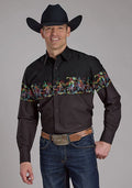 Roper | 2121 Bullrider Scene Men's Western Shirt