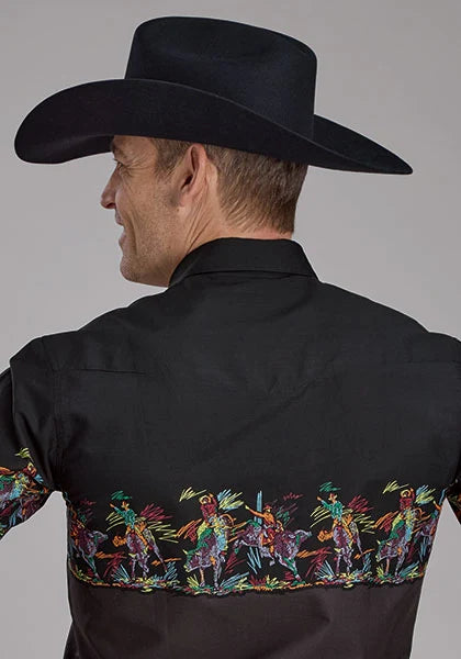 Roper | 2121 Bullrider Scene Men's Western Shirt