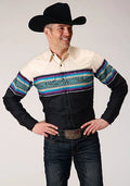 Roper | 1296 Serape Border Men's Western Shirt
