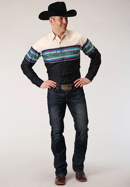 Roper | 1296 Serape Border Men's Western Shirt
