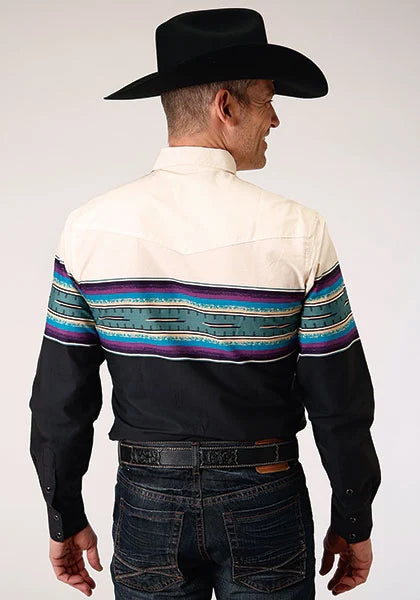 Roper | 1296 Serape Border Men's Western Shirt