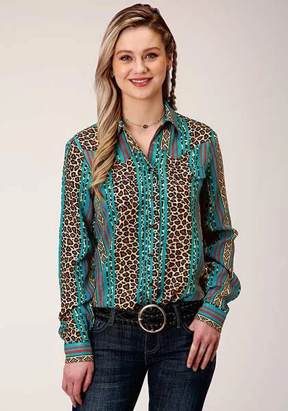 Roper | 01418 Wild Stripe Blouse
