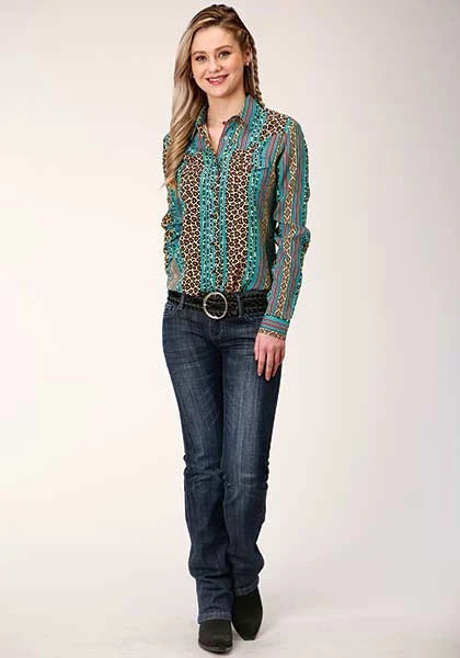 Roper | 01418 Wild Stripe Blouse