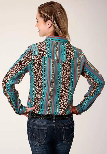 Roper | 01418 Wild Stripe Blouse