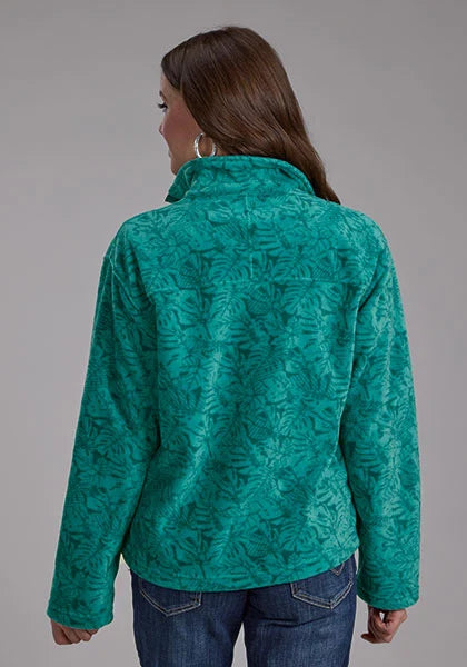 Roper | 2322 Tropical Print Fleece Pullover
