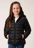 Roper | Girl's Lightweight Hooded Puffer Coat