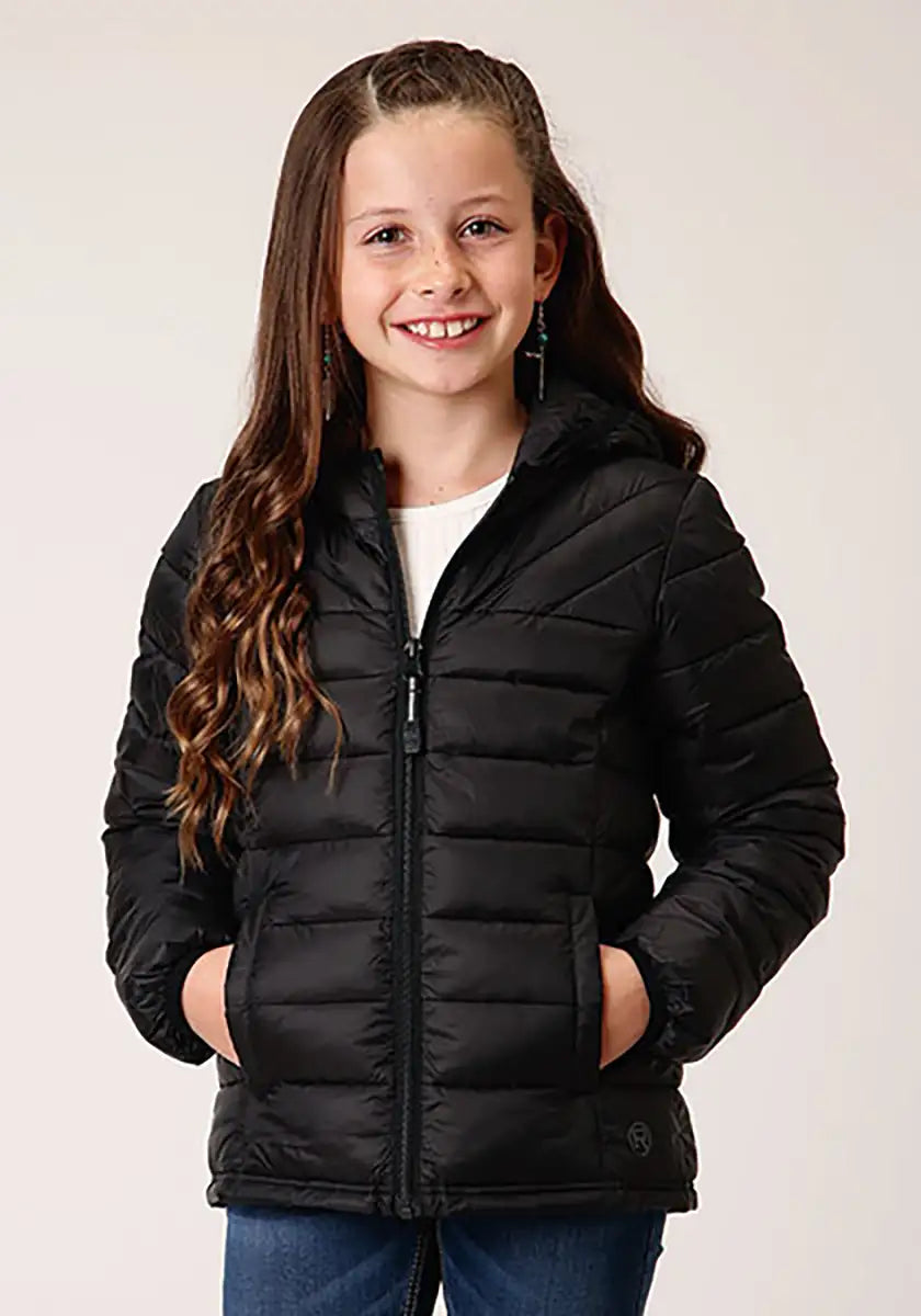 Roper | Girl's Lightweight Hooded Puffer Coat