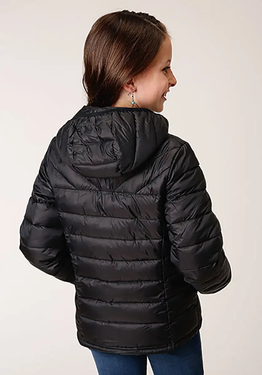 Roper | Girl's Lightweight Hooded Puffer Coat