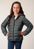 Roper | Girl's Lightweight Hooded Puffer Coat