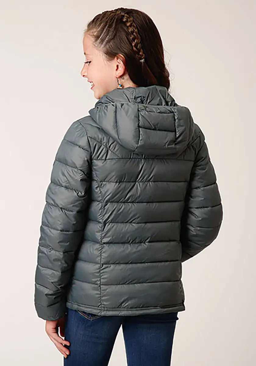 Roper | Girl's Lightweight Hooded Puffer Coat