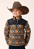 Roper | Boy's Aztec Print Microfleece Pullover