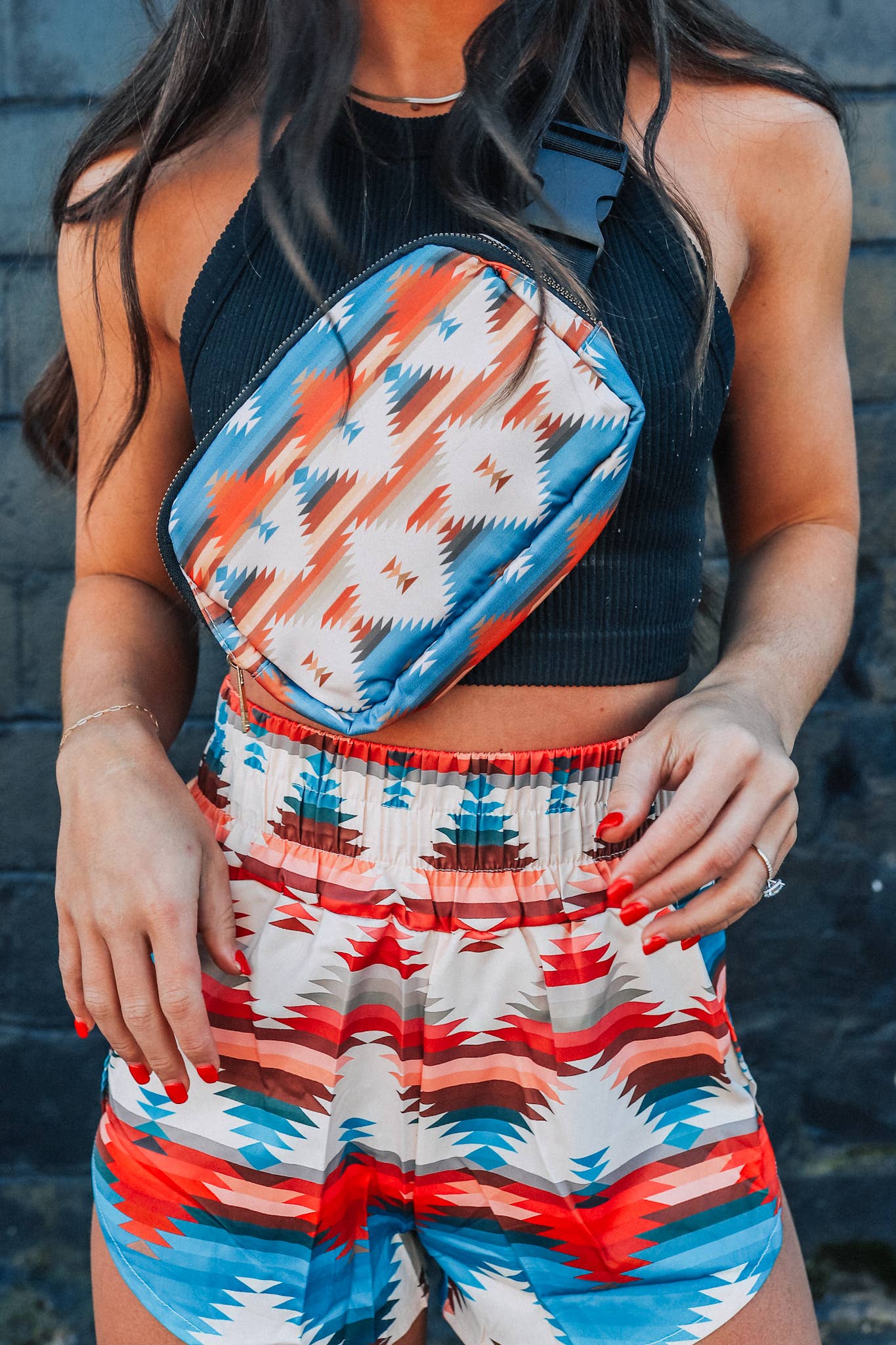 The Aztec Shawty Shorts