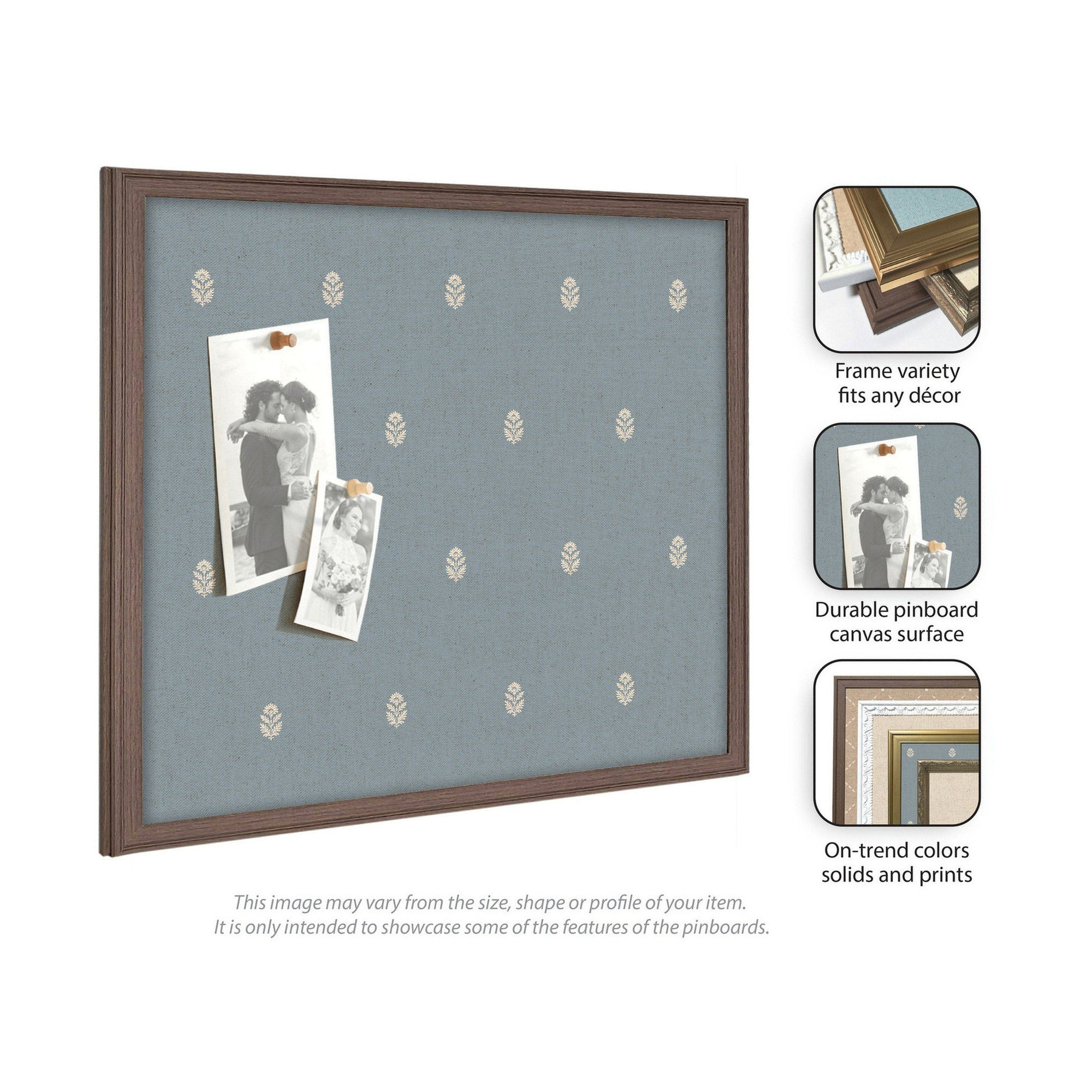 Pinboard | Blue Botanical Block Print