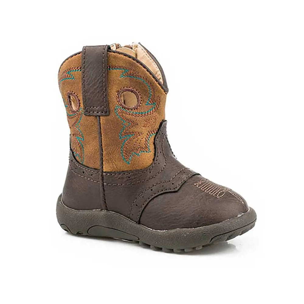 Roper | Cowbabies Daniel Infant Cowboy Booties