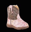 Roper | Cowbabies Infant Glitter Aztec Cowgirl Bootie