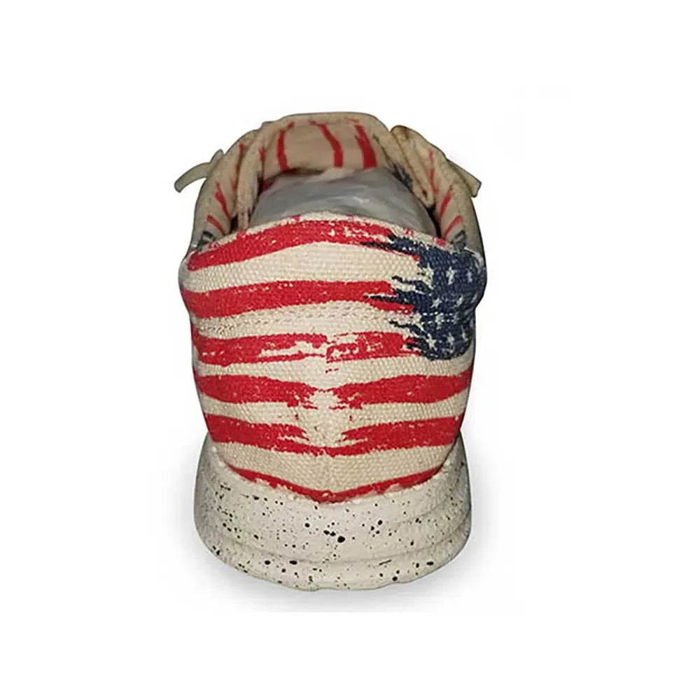 Roper | Hang Loose American Flag Heel - Mens Moccasin