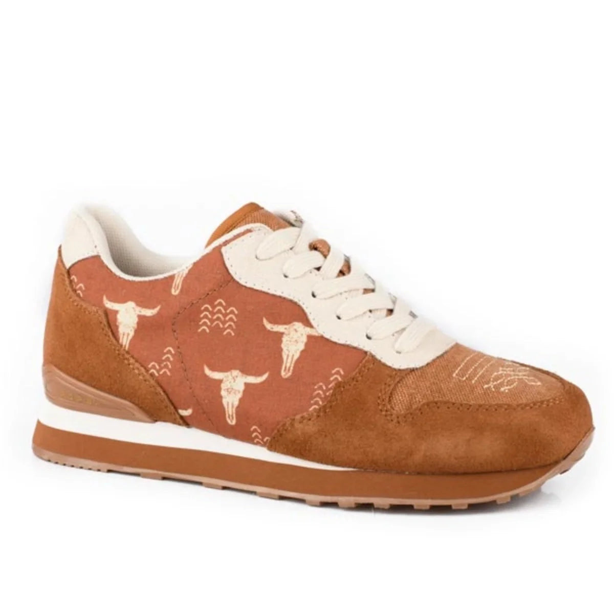 Roper | Giddyup Longhorn Jogger Suede Leather Sneaker