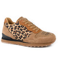 Roper | Giddyup Leopard Jogger Suede Sneaker