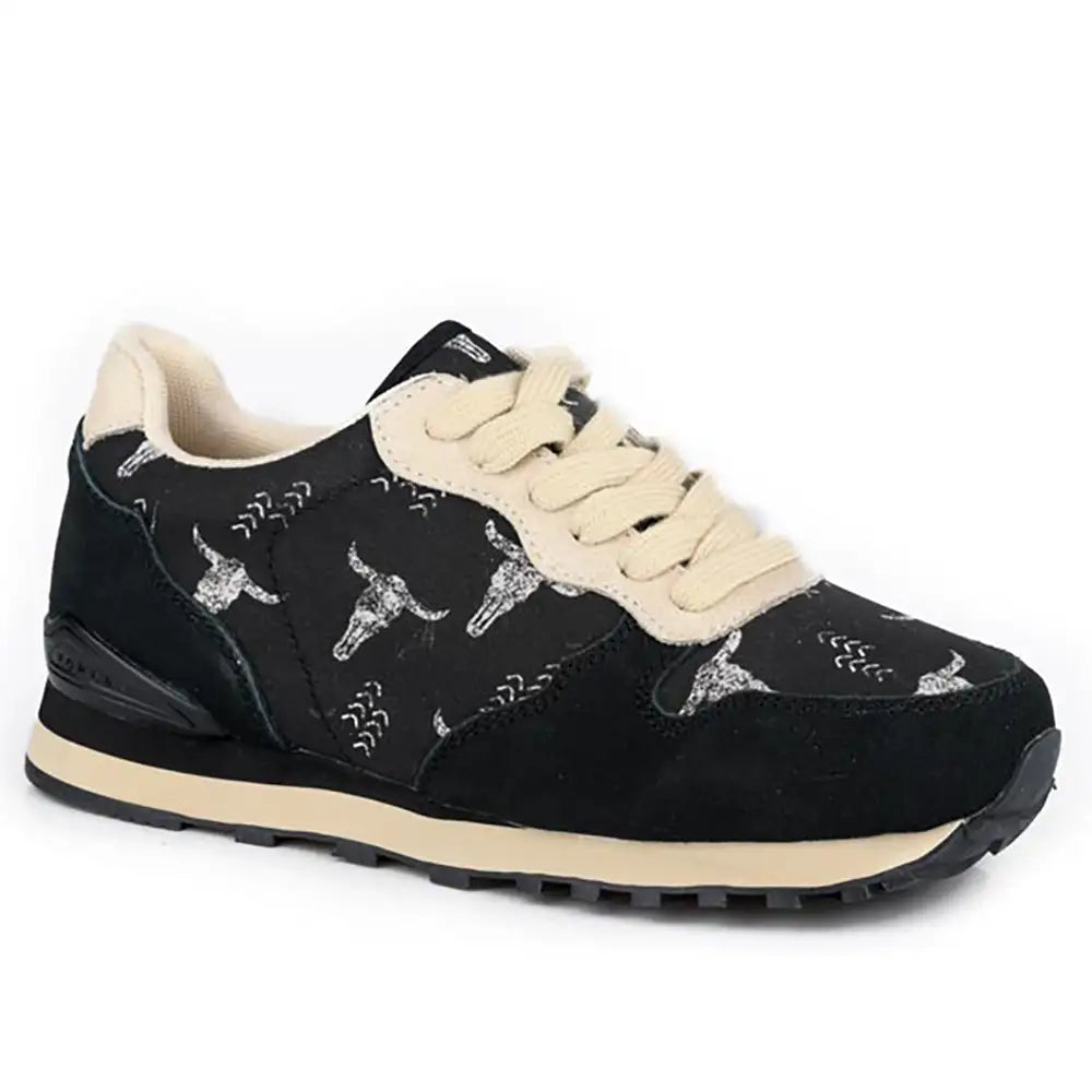 Roper | Giddyup Longhorn Jogger Suede Leather Sneaker
