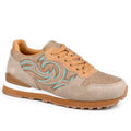 Roper | Giddyup Western Stitch Jogger Suede Sneaker
