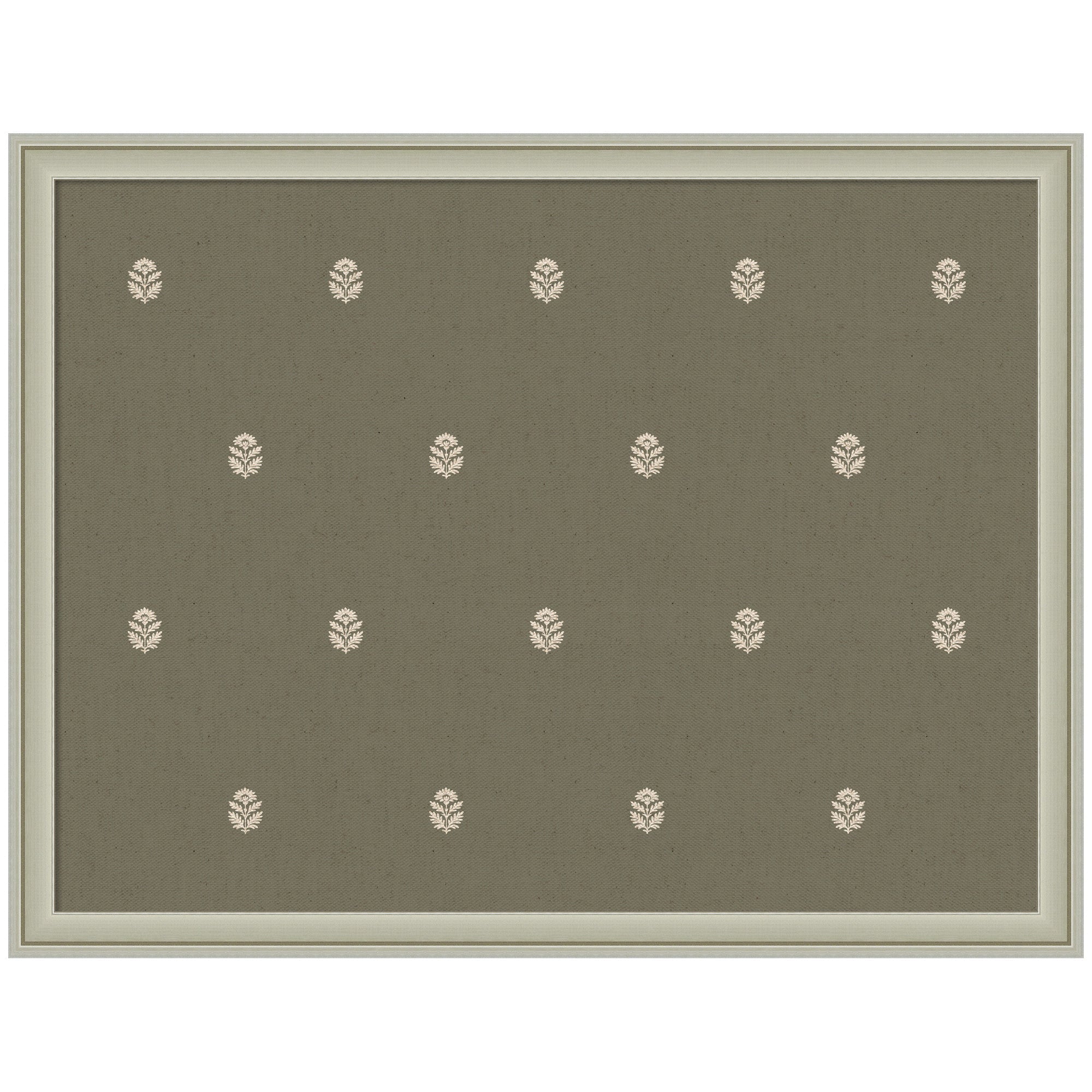 Pinboard | Green Botanical Block Print - Multiple Sizes!