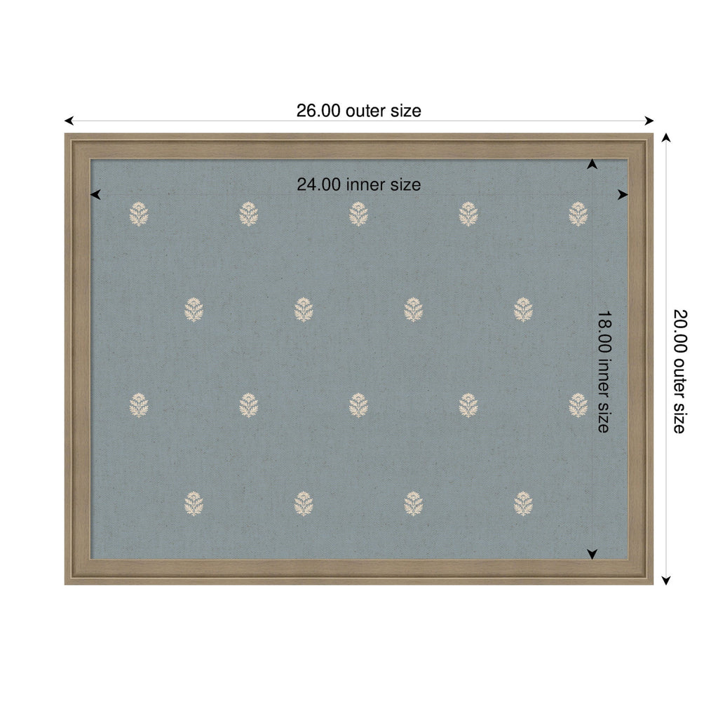 Pinboard | Blue Botanical Block Print