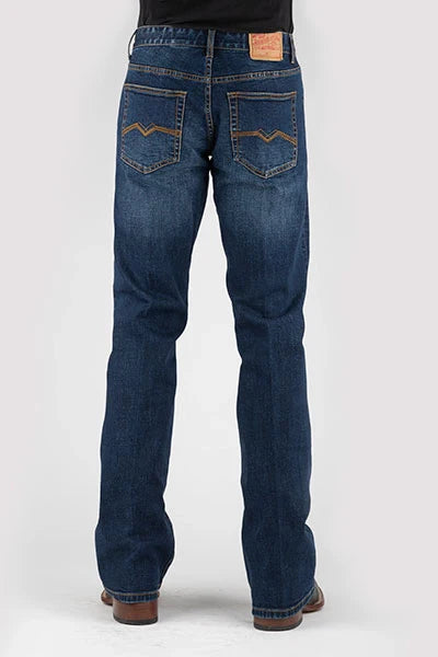 Stetson | Men's 1015 Rocker Stretch Fit Mountain Jeans (Dark Wash)