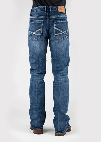 Stetson | Men's 1015 Rocker Stretch Fit Jean (Medium Wash)
