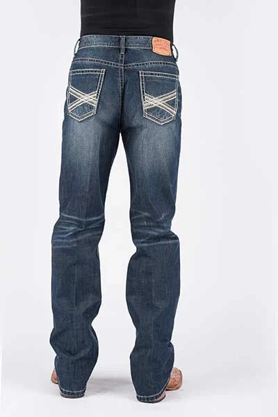 Stetson | Men's 1520 Straight Leg Fit Jean (Medium Wash)