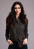 Stetson | 00442 Horse Polka Dot Blouse