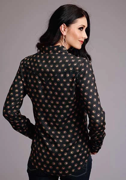 Stetson | 00442 Horse Polka Dot Blouse