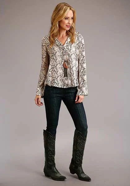 Stetson | 00439 Snake Print Blouse