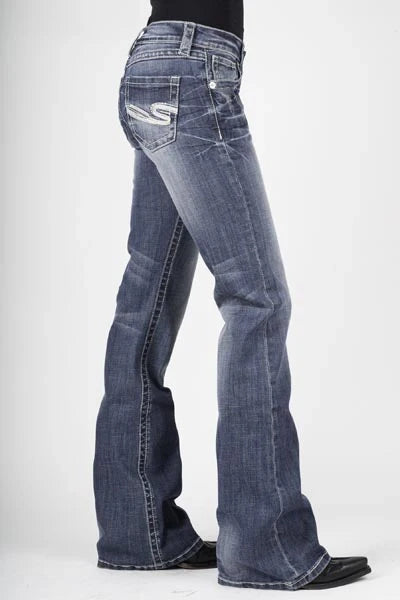 Stetson | 816 Classic Stretch Boot Cut (Light Wash) Jeans