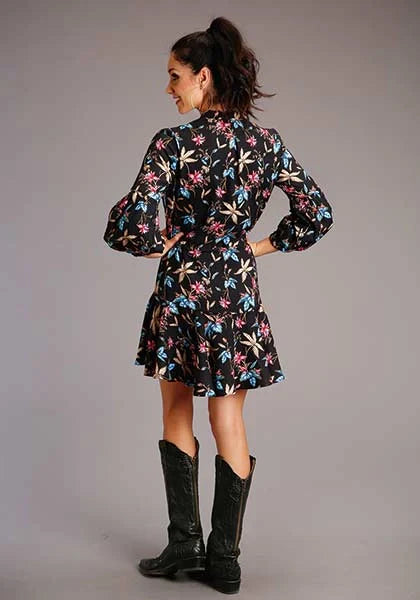 Stetson | 00987 Feather Floral Dress