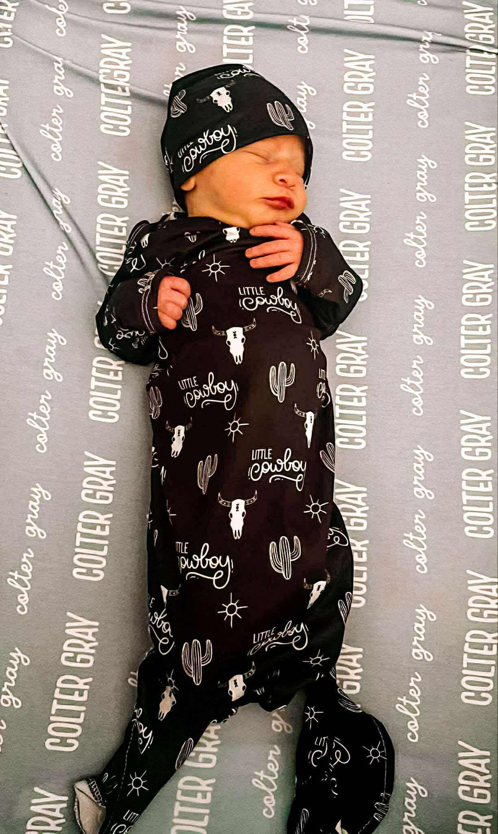 The Howdy Cowboy Gown Set