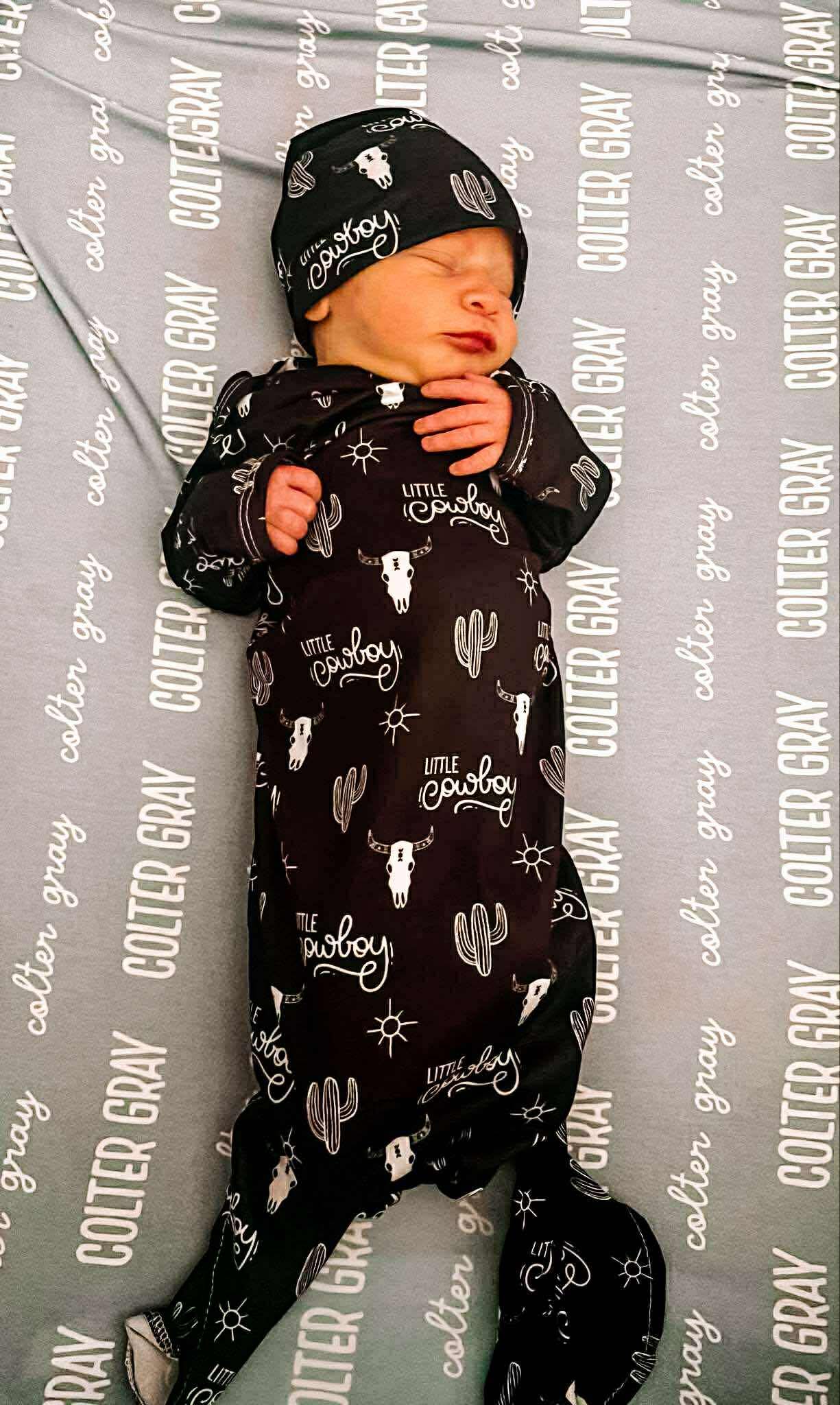 The Howdy Cowboy Gown Set