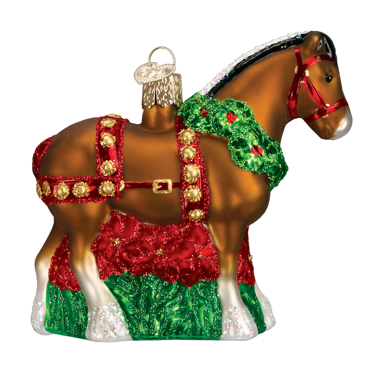 The Holiday Clydesdale Ornament