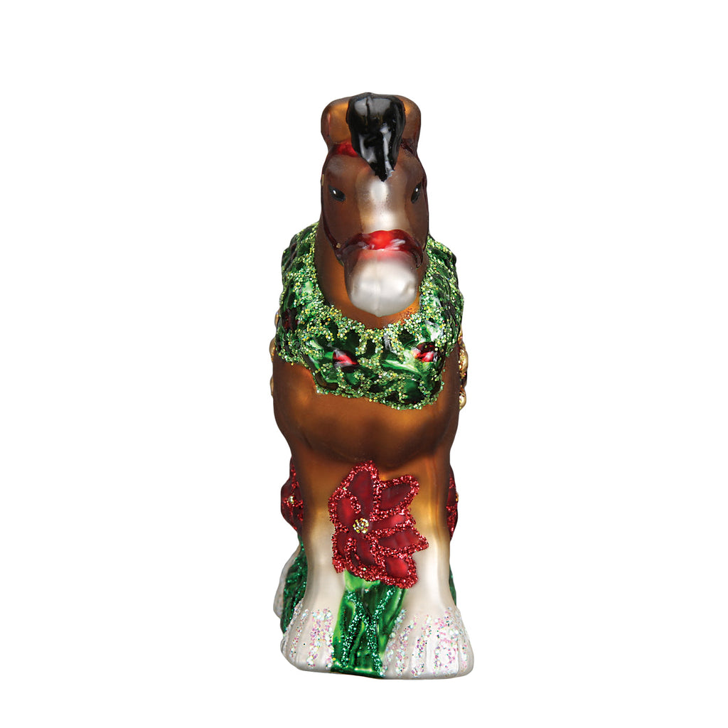 The Holiday Clydesdale Ornament