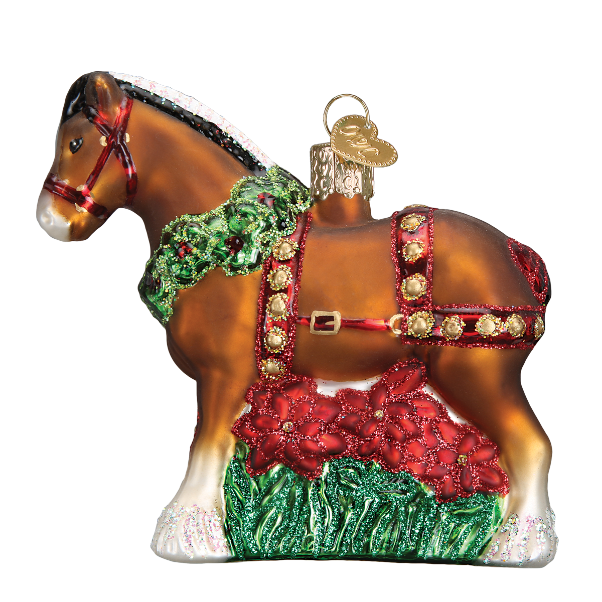 The Holiday Clydesdale Ornament