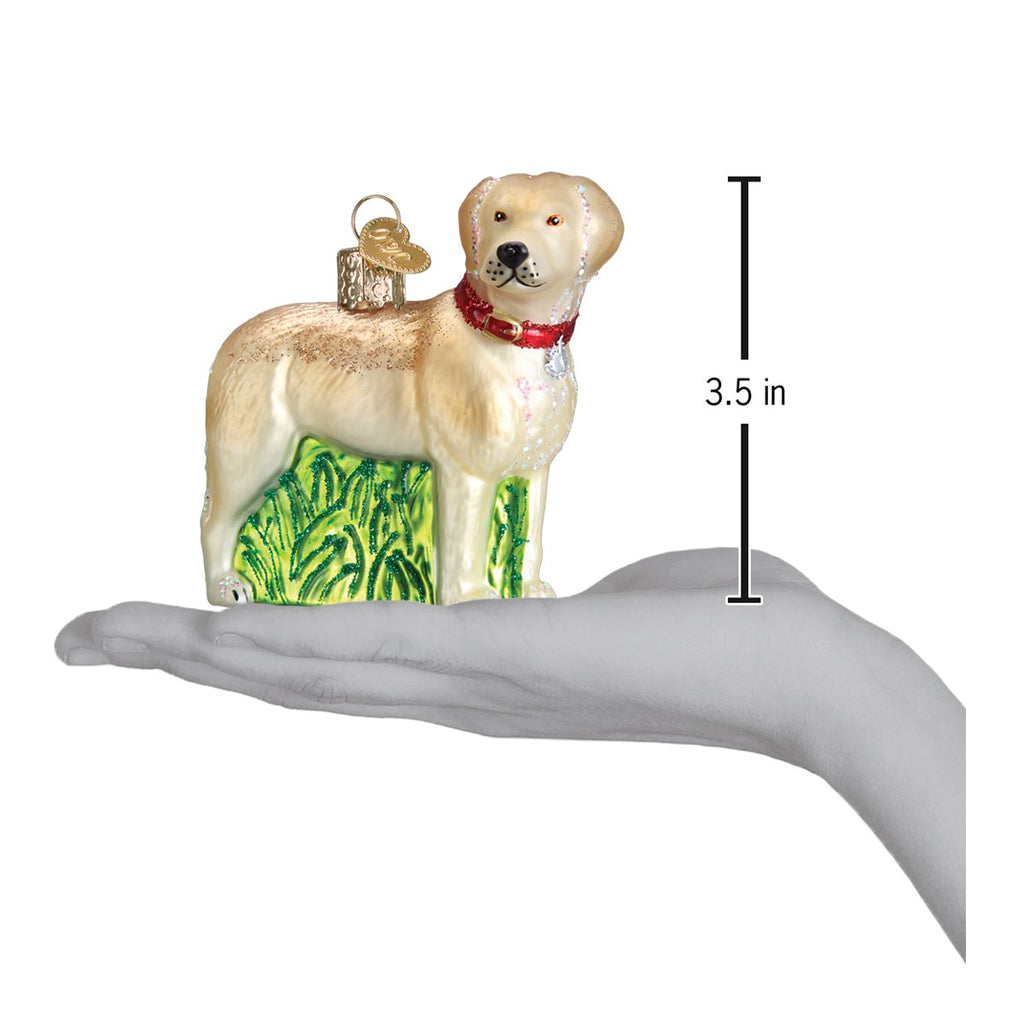 The Yellow Lab Ornament