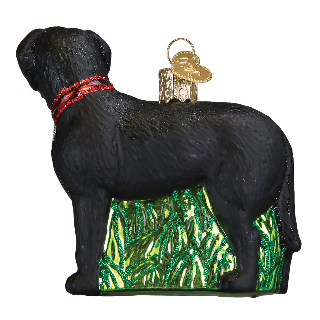 The Black Lab Ornament