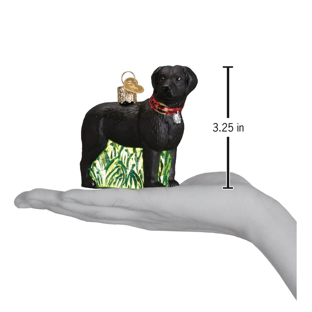 The Black Lab Ornament