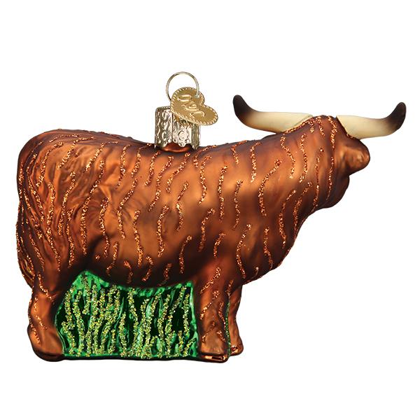 The Highland Cow Christmas Ornament