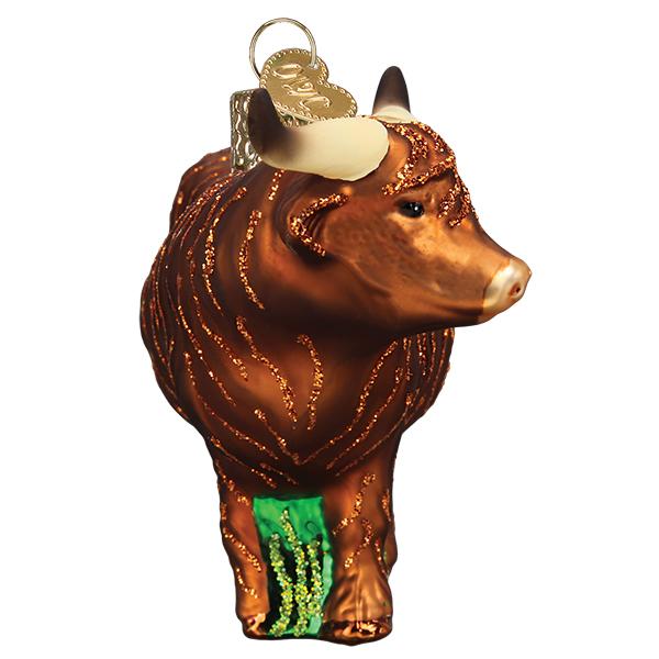 The Highland Cow Christmas Ornament