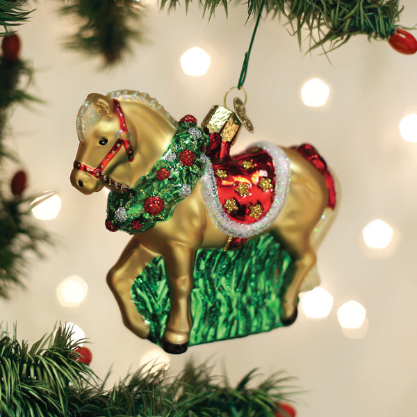 The Christmas Horse Ornament