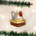 The Hen On Nest Ornament