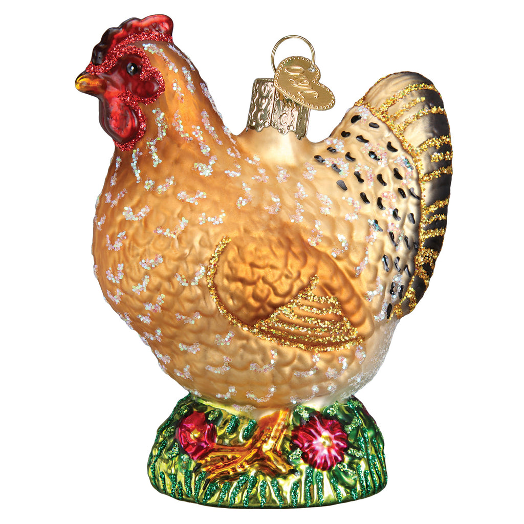 The Spring Chicken Christmas Ornament